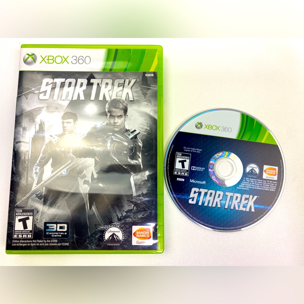 Star Trek Microsoft Xbox 360 Game  No Manual *Tested